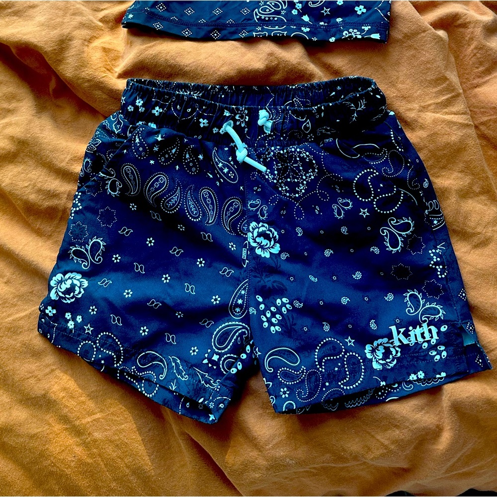 Kith Kids Kai Swim Trunk - Nocturnal